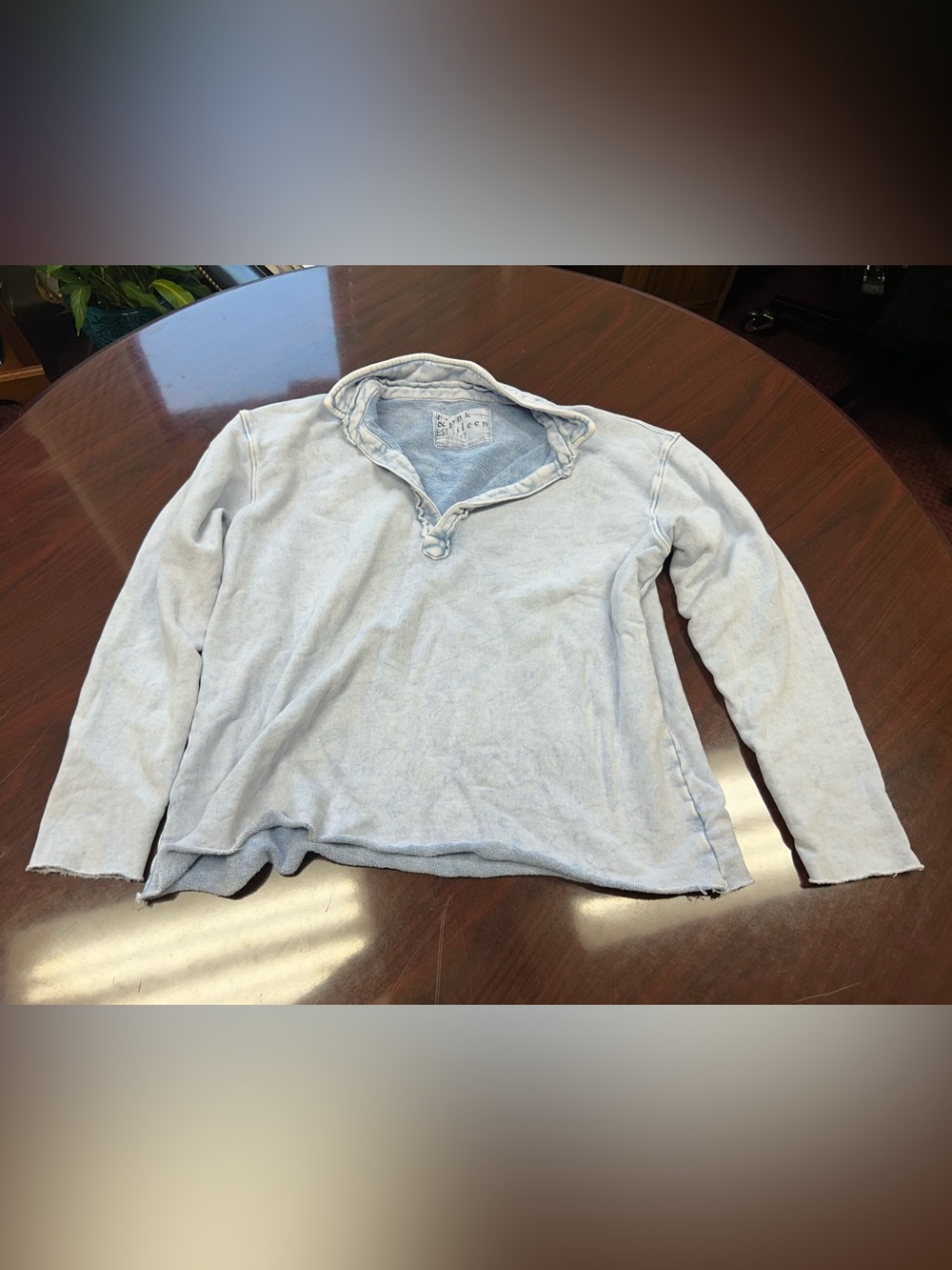 Frank & Eileen Light Blue Pullover Sweatshirt